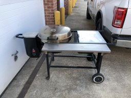 bullseye review weber cleaned put together cart had very so old