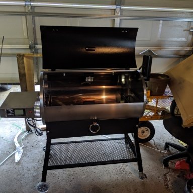 First cook on the new RT-700 grill turned out well. I did a recipe
